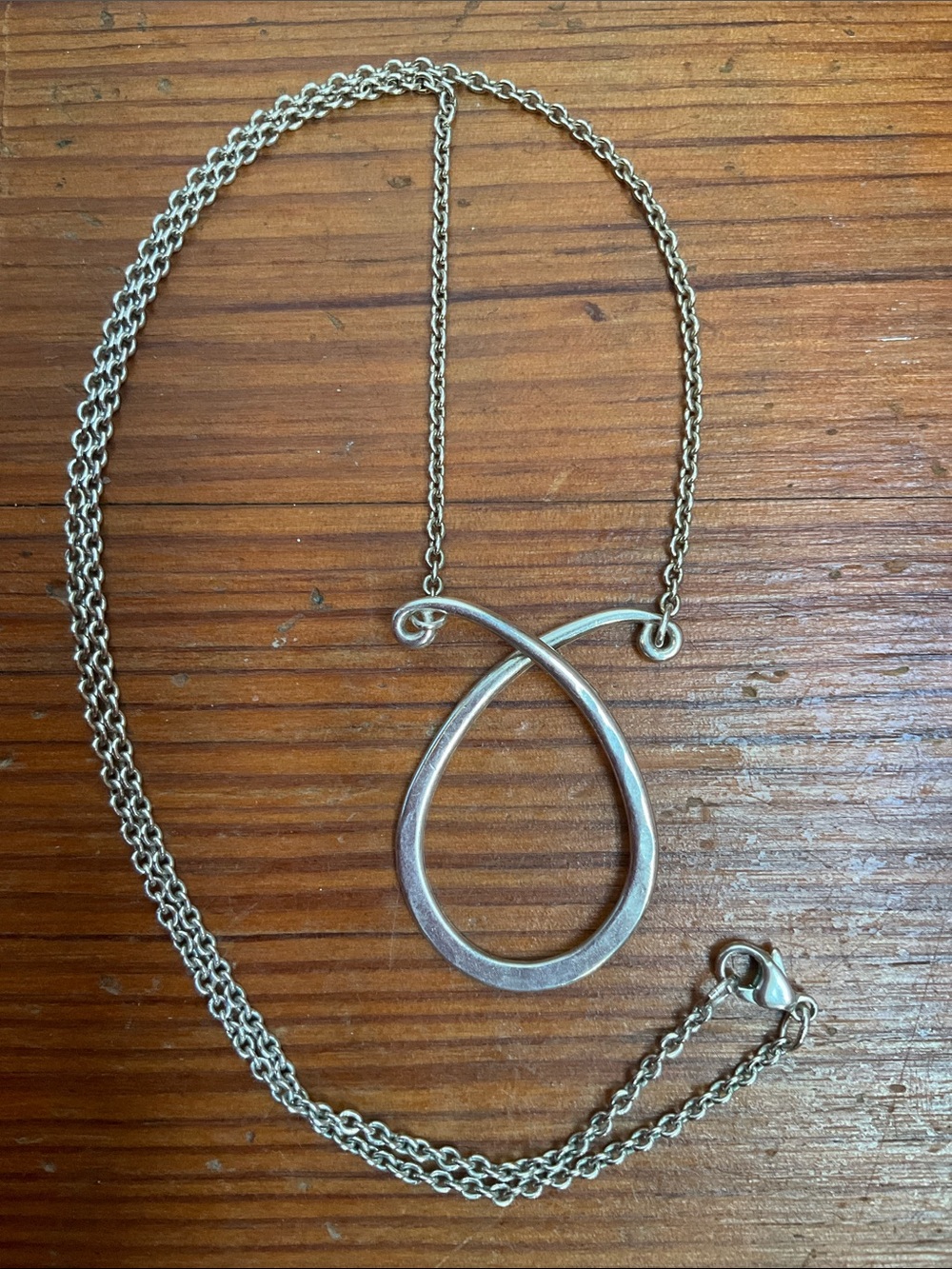 James Avery retired loop charm holder necklace - Picture 3 of 7